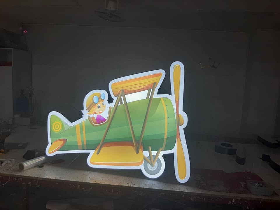 Ekras Reklam kutu harf tabela uygulaması 6