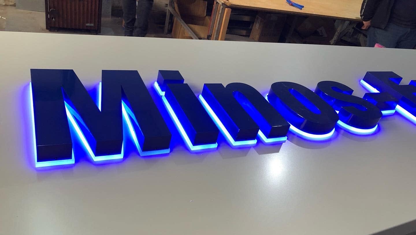 Ekras Reklam kutu harf tabela uygulaması 17