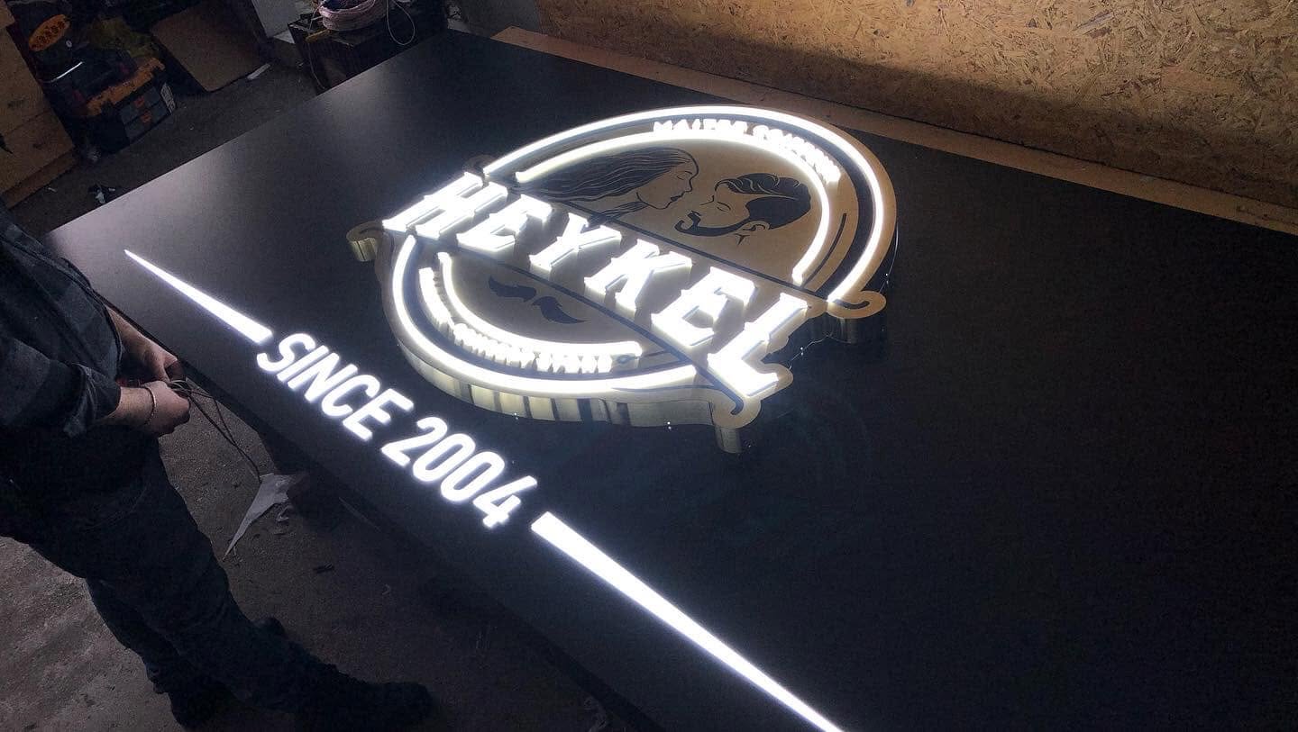 Ekras Reklam kutu harf tabela uygulaması 20