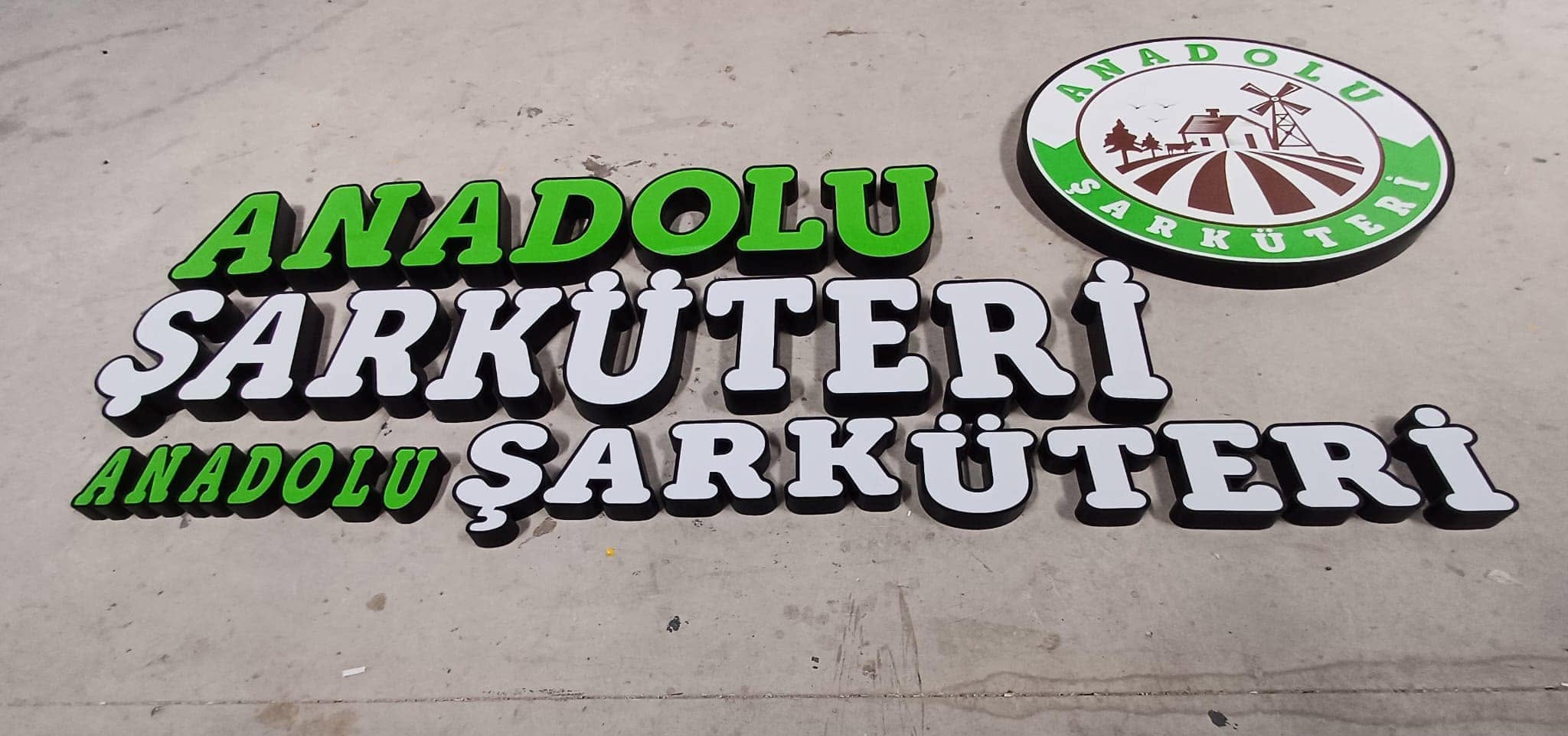 Ekras Reklam kutu harf tabela uygulaması 33